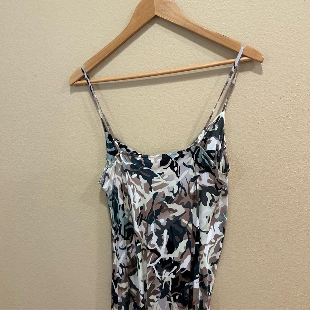 NWT Tuckernuck Munthe Green Neutral Sexy Camo Maxi Dress 8 - Picture 7 of 16